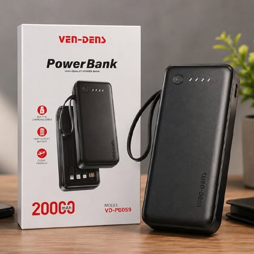 VEN-DENS Power Bank 20000mAh (VD PB059)