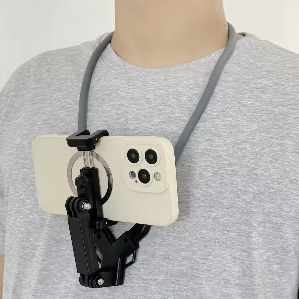 Neck phone Holder- Hands -Free Mobile Mount